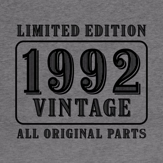 All original parts vintage 1992 limited edition birthday by colorsplash